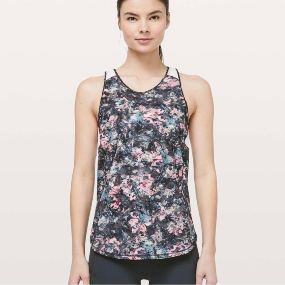 Lululemon Sculpt Tank II Size 4 Dappled Daze Multi Floral DPDM 55301